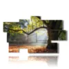 bild bunte baeume im herbst - version: 9 pannelli 182x107cm