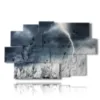 bilder zum sturm d - version: 9 pannelli 171x108cm