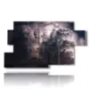 tableaux d orages sur le - version: 7 pannelli 157x90cm