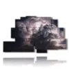 cuadros de tormentas en el - version: 9 pannelli 173x103cm