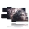 tableaux d orages sur le - version: 9 pannelli 180x103cm