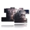tableaux d orages sur le - version: 10 pannelli 189x106cm