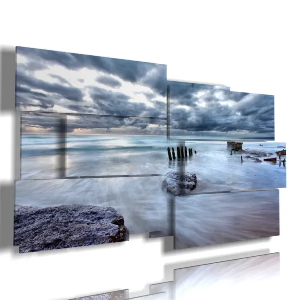 quadri mare in tempesta