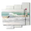 bild der leuchtturm des meeres - version: 5 pannelli 106x98cm