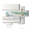 cuadro el faro del mar - version: 6 pannelli 127x102cm