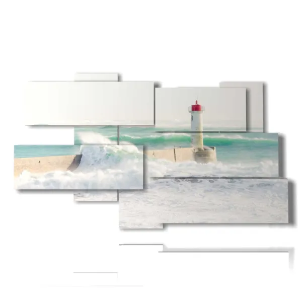 Le tableau, le phare