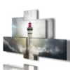 Cuadros con el faro luminoso