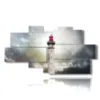 tableaux avec phare illumine - version: 8 pannelli 184x97cm