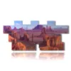 painting of a landscape in arizona - version: 12 pannelli 232x106cm