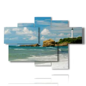 Famous paintings lighthouse