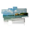 famous paintings lighthouse by day - version: 9 pannelli 182x107cm