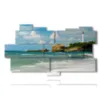 famous paintings lighthouse by day - version: 11 pannelli 198x112cm