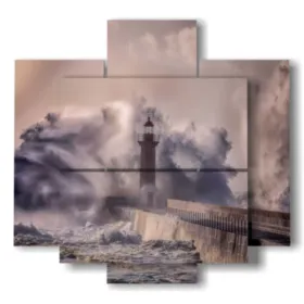 quadri quadro faro tempesta quadro faro tempesta spettacolare st