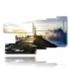 paintings of lighthouses on the sea upon awakening - version: 9 pannelli 184x108cm