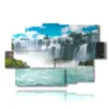 bild mit den iguazu wasserfaellen in brasilien - version: 9 pannelli 171x108cm