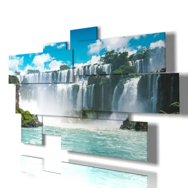 Prints with waterfalls