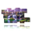 paintings of waterfalls in china - version: 10 pannelli 191x106cm