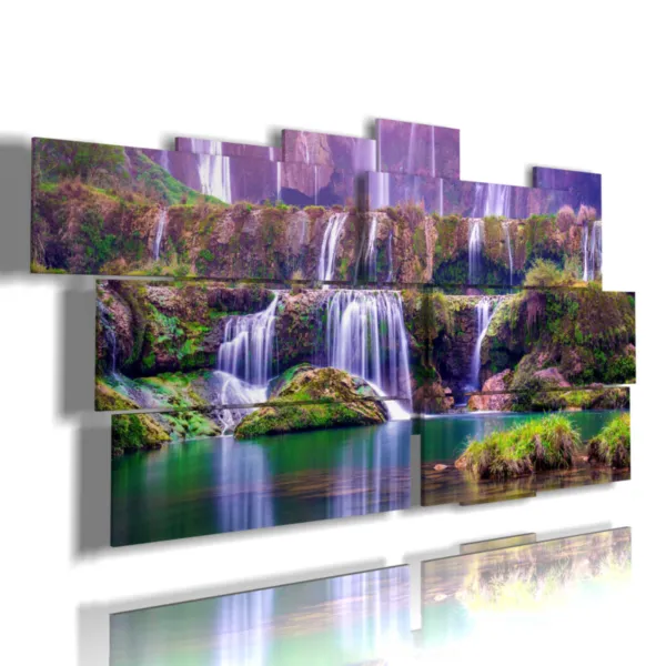 paysages de cascades en Chine