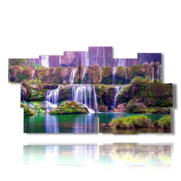 waterfall paintings