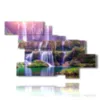 paintings of waterfalls in china - version: 10 pannelli 199x125cm
