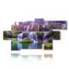 paintings of waterfalls in china - version: 9 pannelli 209x107cm