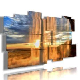 quadro delle cascate animate