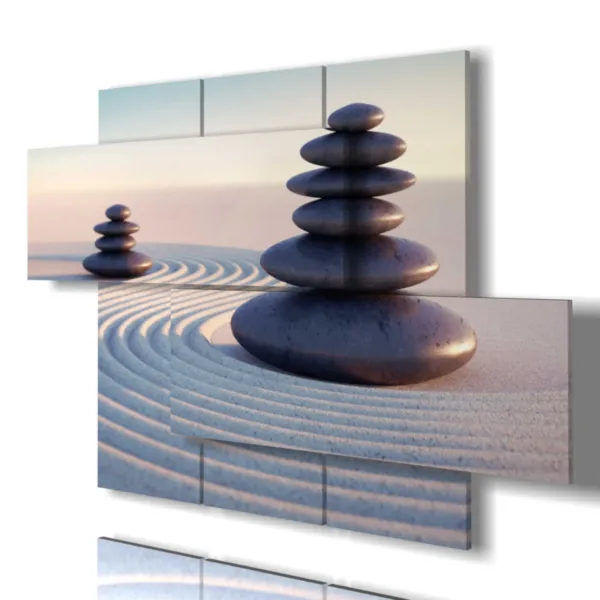 Imprime une image de sable en mouvement.