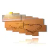 heart sand painting - version: 9 pannelli 200x111cm