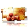 tableau avec image d automne pommes et feuilles - version: 11 pannelli 184x104cm