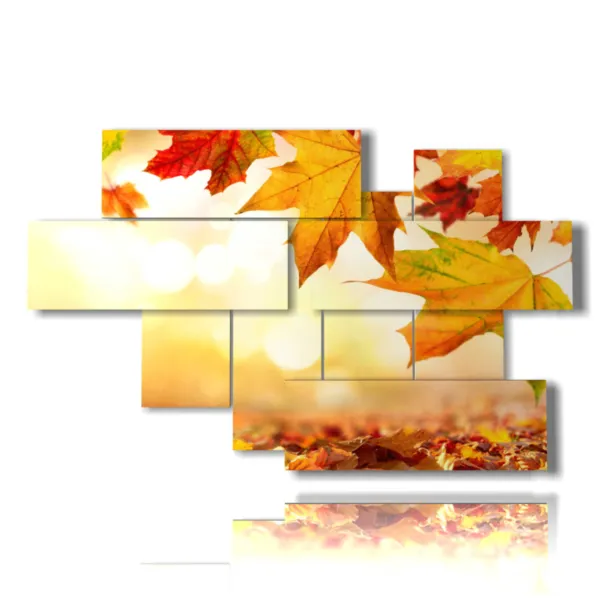 Imágenes de otoño con sol