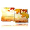 bild mit herbstbildern mit sonne - version: 10 pannelli 183x100cm