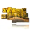 peinture avec images d automne - version: 9 pannelli 180x103cm