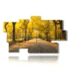 painting with autumn image - version: 9 pannelli 182x107cm