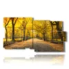 painting with autumn image - version: 10 pannelli 183x100cm