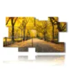 painting with autumn image - version: 10 pannelli 186x105cm
