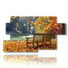 quadro con immagini di autunno bellissime - version: 7 pannelli 157x90cm
