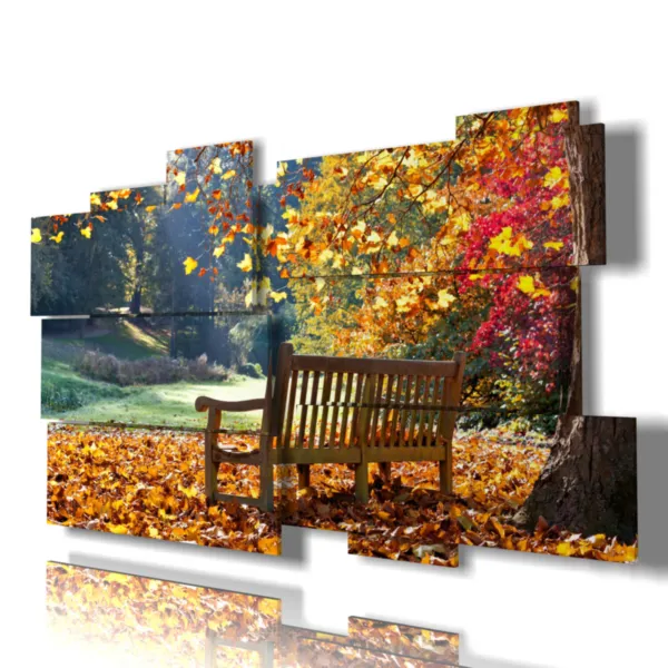 impressions avec des images d''automne enchanteur