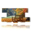 painting with beautiful autumn image - version: 8 pannelli 186x97cm