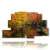 tableau d impression d automne - version: 9 pannelli 173x103cm