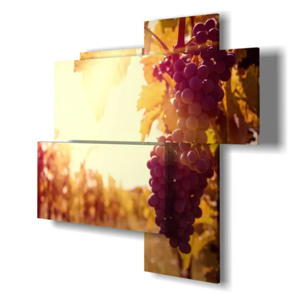 Autumn prints in the countryside