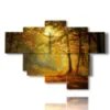 bild mit herbst winter bildern - version: 6 pannelli 136x94cm