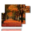 bild mit herbstbaumbild - version: 6 pannelli 122x96cm