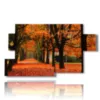 tableau avec image d arbre d automne - version: 7 pannelli 157x90cm
