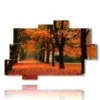 quadro con immagine albero autunno - version: 10 pannelli 173x114cm