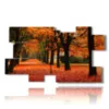 tableau avec image d arbre d automne - version: 10 pannelli 186x105cm