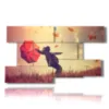 painting with funny autumn photos - version: 9 pannelli 177x101cm