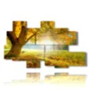 bild mit herbstbildern mit guten morgen - version: 8 pannelli 171x100cm