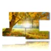 tableau avec images d automne avec bonjour - version: 8 pannelli 173x100cm