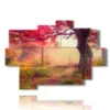 painting with nice autumn photos - version: 9 pannelli 164x114cm