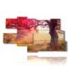 quadro con foto autunno simpatiche - version: 9 pannelli 180x103cm
